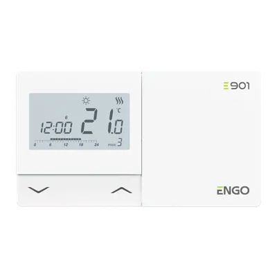ENGO E901- Programmeerbare, bekabelde thermostaat