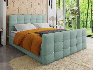Boxspring KLEOPATRA 180x200 cm blauw