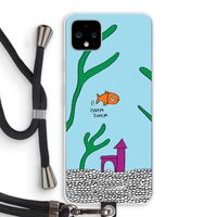 Aquarium: Pixel 4 XL Transparant Hoesje met koord Aquarium: Pixel 4 XL Transparant Hoesje met koord