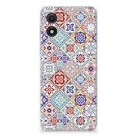 Motorola Moto E13 TPU Siliconen Hoesje Tiles Color - thumbnail