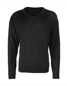 Premier Workwear PW694 Men`S V-Neck Knitted Sweater
