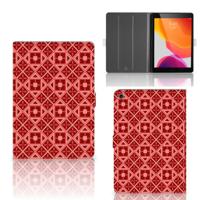 iPad 10.2 2019 | iPad 10.2 2020 | 10.2 2021 Tablet Hoes Batik Rood iPad 10.2 2019 | iPad 10.2 2020 | 10.2 2021 Tablet Hoes Batik Rood