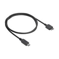 Akyga AK-USB-44 USB-kabel 1 m USB 3.2 Gen 1 (3.1 Gen 1) USB C Micro-USB B Zwart - thumbnail