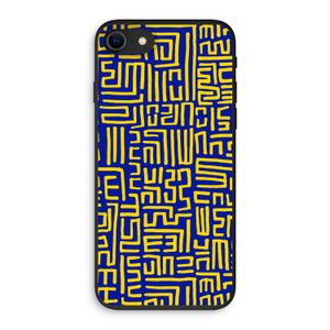 Majorelle Blue Print: iPhone SE 2020 Biologisch afbreekbaar hoesje