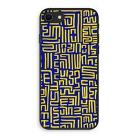 Majorelle Blue Print: iPhone SE 2020 Biologisch afbreekbaar hoesje