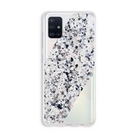 Gespikkelde marmer: Galaxy A51 4G Transparant Hoesje