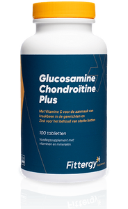 Glucosamine Chondroitine Plus (100 tabletten) - Fittergy