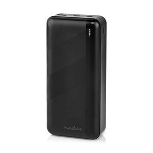 Nedis Powerbank | 32000 mAh | 2.4 / 3.0 / 3.25 A | Outputs: 2 | Output: 1x USB-A / 1x USB-C™ | Inputs: 1x Micro USB / 1x USB-C™ | PD3.0 45W / PD3.0