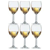 Wijnglazen Savoie - 6x - 350 ml - glas - witte wijn glazen