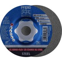 PFERD 64188125 CC-GRIND-FLEX 125 SG STEEL COARSE Schuurschijf Diameter 125 mm Boordiameter 22.23 mm 10 stuk(s) - thumbnail