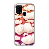 Katoen Wolken: Samsung Galaxy M31 Transparant Hoesje
