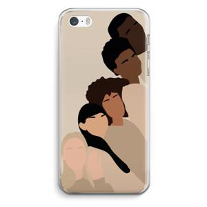 Sweet creatures: iPhone 5 / 5S / SE Transparant Hoesje