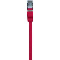 Renkforce RF-5043950 RJ45 Netwerkkabel, patchkabel CAT 6A S/FTP 15.00 m Rood Vlambestendig 1 stuk(s) - thumbnail