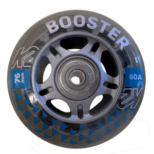 76mm Wheels & Bearings Booster 8 Pack - Skate Wielen