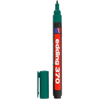 Edding 370 Stift, lijndikte 1 mm, groen, 1 stuk