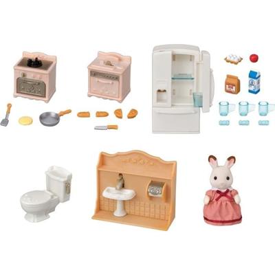 De gezellige cottage en maman meubels set - Sylvaniaanse families - 5449 - van 3 jaar oud