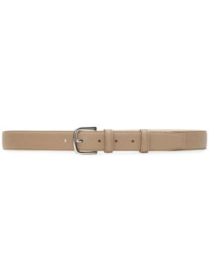 12 STOREEZ ceinture à coutures contrastantes - Tons neutres