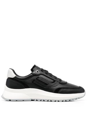 Bally baskets à logo embossé - Noir