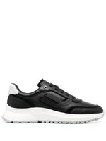 Bally baskets à logo embossé - Noir