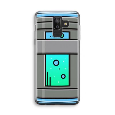 Chug Bottle: Samsung Galaxy J8 (2018) Transparant Hoesje