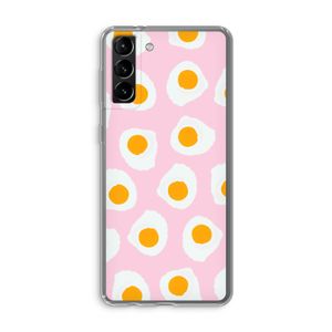 Dancing eggs: Samsung Galaxy S21 Plus Transparant Hoesje