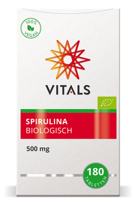 Vitals Spirulina Biologisch 500mg Tabletten