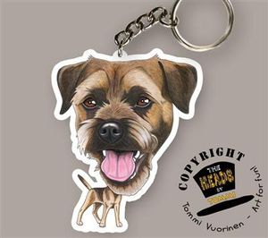 Sleutelhanger Border Terrier