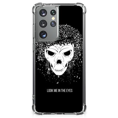 Extreme Case Samsung Galaxy S21 Ultra Skull Hair Extreme Case Samsung Galaxy S21 Ultra Skull Hair