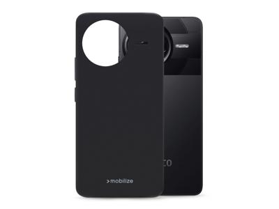 Mobilize Mobilize Rubber Gelly Case Xiaomi Poco F7 Pro Matt Black
