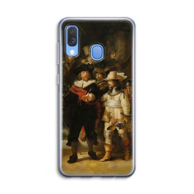 De Nachtwacht: Samsung Galaxy A40 Transparant Hoesje