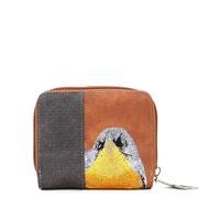 Hi-di-hi Portemonnee Little Magpie Cognac/Donker Grijs - PRE ORDER: LEVERBAAR VANAF SEPTEMBER 2025
