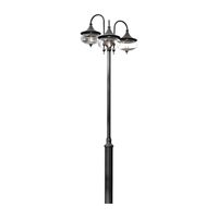 Lantaarnpaal armatuur Libra 3 lichts zwart lantaarnpaal Draco 621-750 579-750