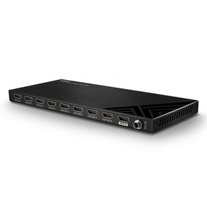 LINDY 38237 8 poorten HDMI-splitter 3840 x 2160 Pixel Zwart