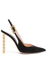 Gianvito Rossi escarpins à bride arrière 110 mm - Noir