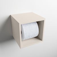 MONDIAZ Easy Toiletrolhouder CUBE 160 solid surface 16x16cm kleur Linen. Geschikt voor op en inbouw. MONDIAZ Easy Toiletrolhouder CUBE 160 solid surface 16x16cm kleur Linen. Geschikt voor op en inbouw.