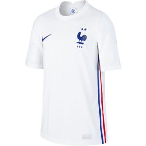 Frankrijk Shirt Uit Junior 2020-2021 - Maat 164 - Kleur: Wit | Soccerfanshop