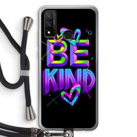 Be Kind: Huawei P Smart (2020) Transparant Hoesje met koord