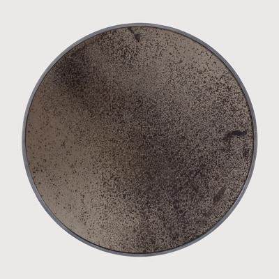 Ethnicraft Ronde Spiegel 'Aged' 61cm, kleur Brons