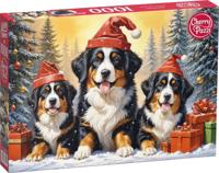 Holiday Puppies Puzzel 1000 Stukjes