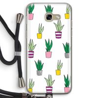 Sanseveria: Samsung Galaxy A5 (2017) Transparant Hoesje met koord