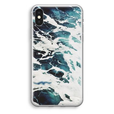 Golven: iPhone XS Transparant Hoesje