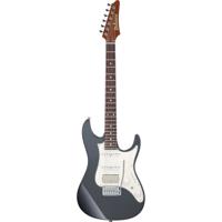 Ibanez AZ2204NW Prestige Gray Metallic elektrische gitaar met koffer - thumbnail