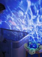 Oplaadbaar nachtlampje met projectie Aqua Dream PABOBO groen