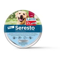 Seresto halsband grote hond (vanaf 8 kg) 2-pack 1 verpakking - thumbnail