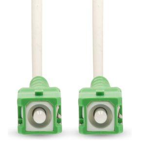 Glasvezel Patchkabel | SMF (Single Mode Phase) | SC/APC | SC/APC | 100 Gbps | 6.00 m | Wit | Gift Bo
