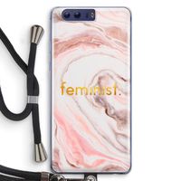 Feminist: Honor 9 Transparant Hoesje met koord