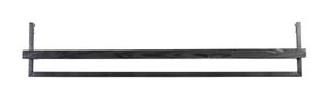 Light & Living Wandplank 'Maddison' Mangohout, 120cm, kleur Zwart