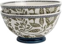 Laura Ashley Giftset 2 Kommen 15,5 cm Hedingham Blue Sage Laura Ashley Giftset 2 Kommen 15,5 cm Hedingham Blue Sage