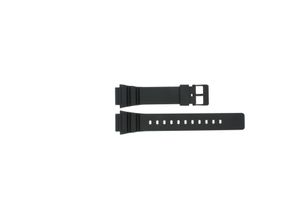 Horlogeband Casio MRW-200H Kunststof/Plastic Zwart 18mm