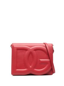 Dolce & Gabbana sac à bandoulière à logo DG - Rouge